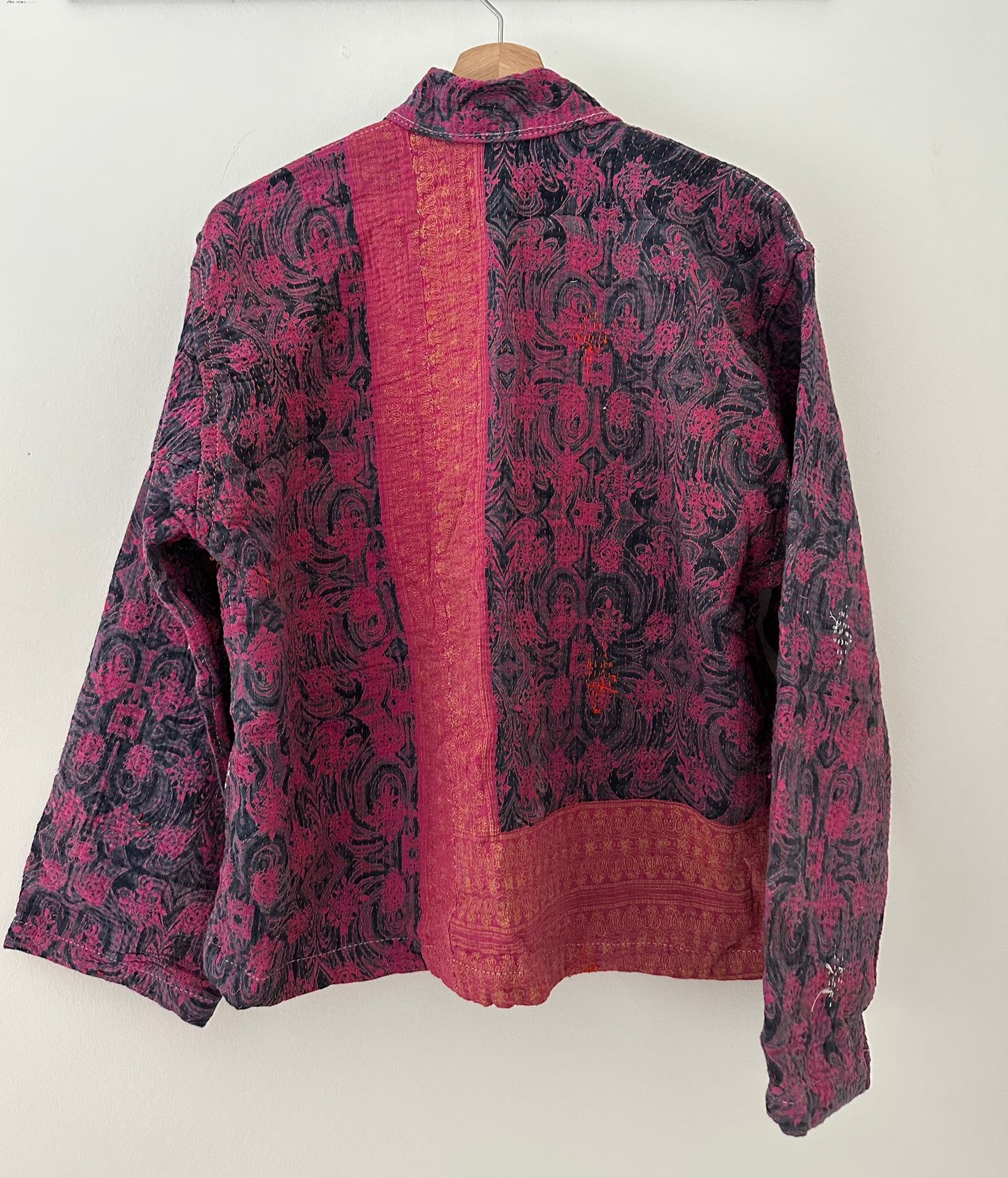 Kantha Quilted Reversible Jacket