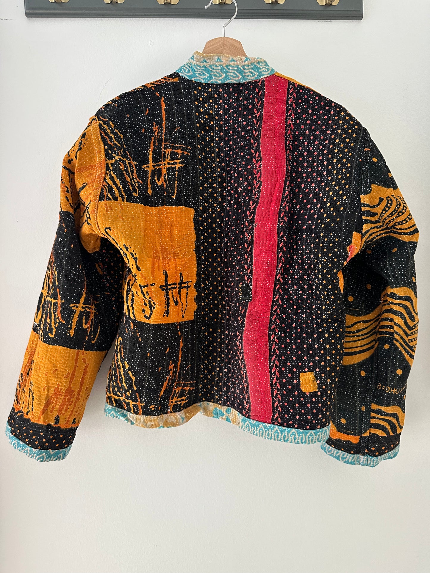 Kantha Quilted Reversible Jacket