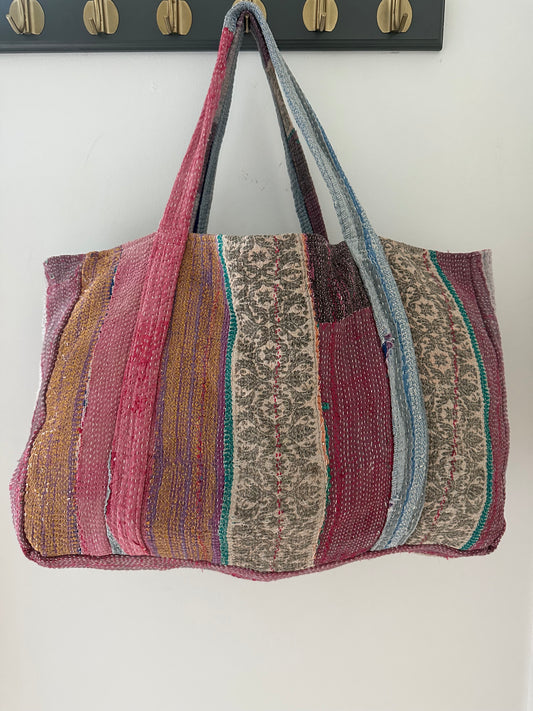 Kantha Tote Bag