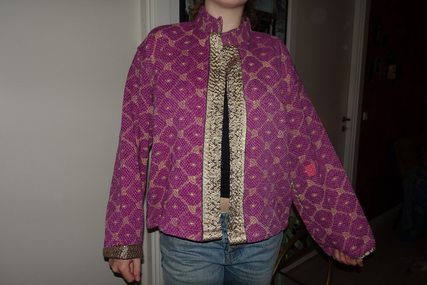 Kantha Quilted Reversible Jacket