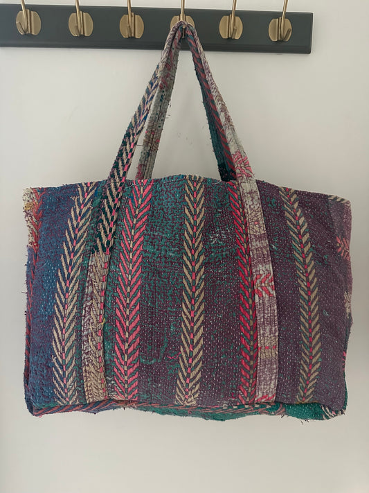 Kantha Tote Bag