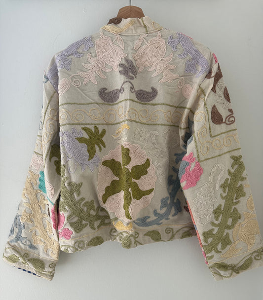 Suzani Hand Embroidered Jacket 08