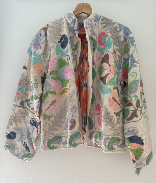 Suzani Hand Embroidered Jacket 04