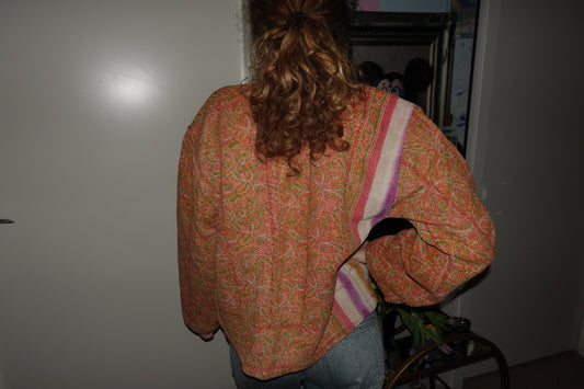 Kantha Quilted Reversible Jacket