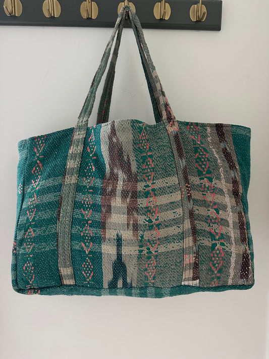 Kantha Tote Bag