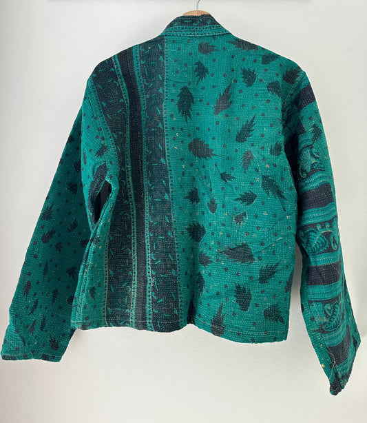 Kantha Quilted Reversible Jacket